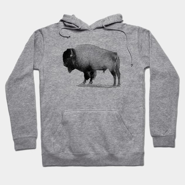 Bison Hoodie by Guardi